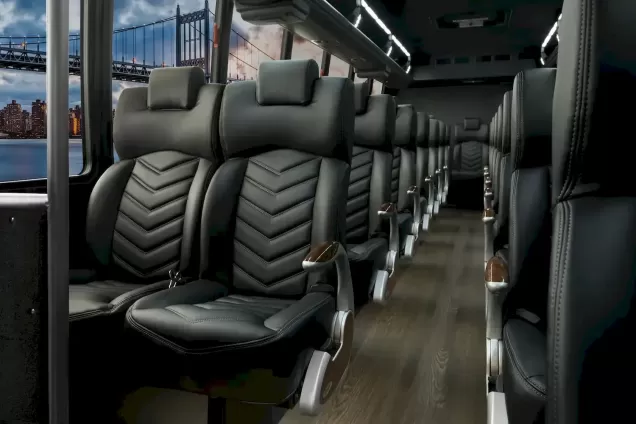 Mini-coach 40 Passengers interior